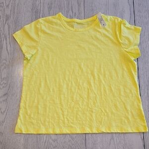Vibrant Yellow Short Sleeve Tee